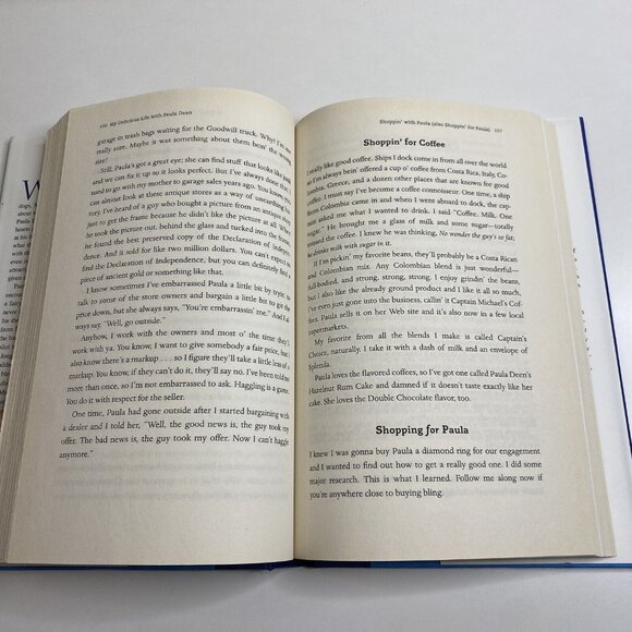 My Delicious Life w/ Paula Deen by Michael Groover Hardcover Signed 1st Edition - Picture 8 of 15